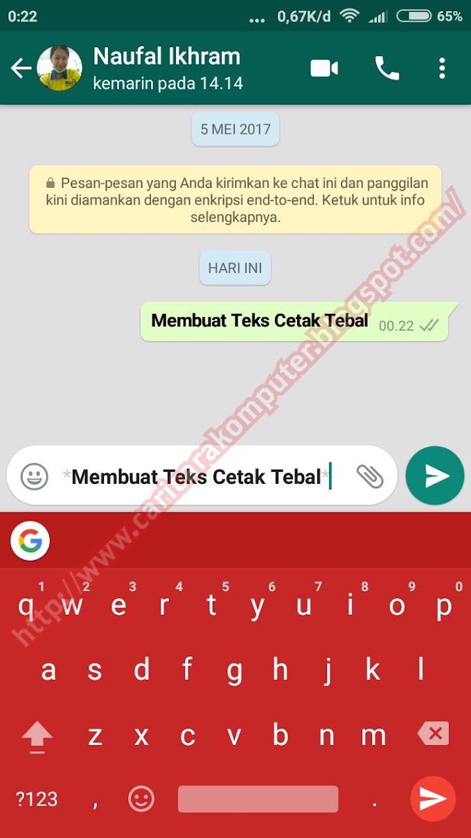 5 Tips Whatsapp Keren