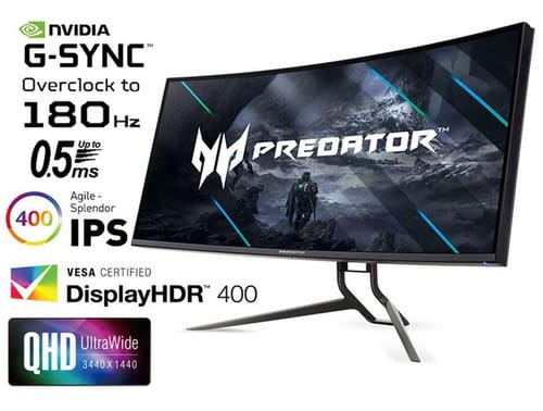 Acer Predator X34 GSbmiipphuzx QHD Curved Gaming Monitor