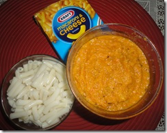 Macaroni & Cheese with homemade pasta sauce