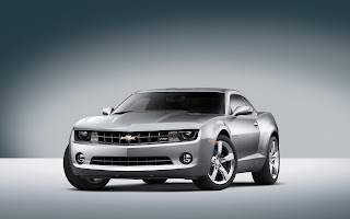 Silver Chevrolet Camaro wallpaper