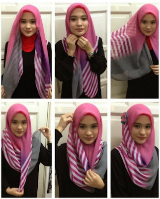 Tampil cantik berhijab tanpa ribet saat kuliah