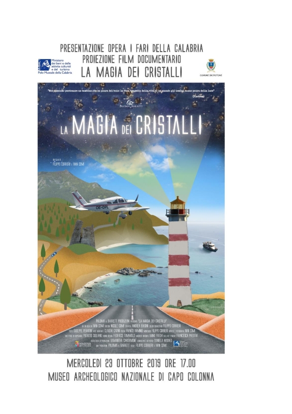 Ai Musei di Crotone e Reggio Calabria, il docufilm "La magia dei cristalli"