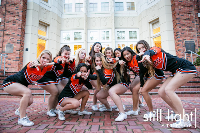 still light studios best sports school senior portrait photography bay area peninsula cheer team