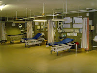 empty bays in A&E