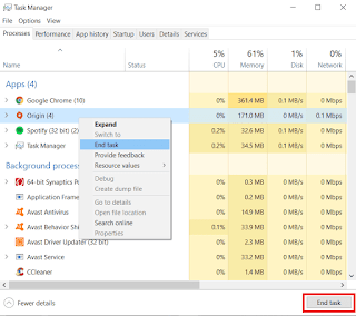 Cara Memperbaiki White Screen di Origin