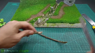 How to make Realistic Diorama Viking Village