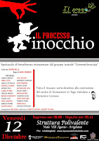 12 DICEMBRE 2014 SPETTACOLO TEATRALE "PROCESSO PINOCCHIO" AVIGLIANO (pz)