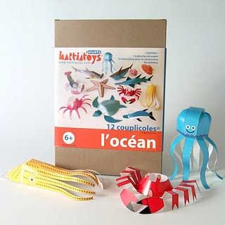 Sea Creatures Papercraft