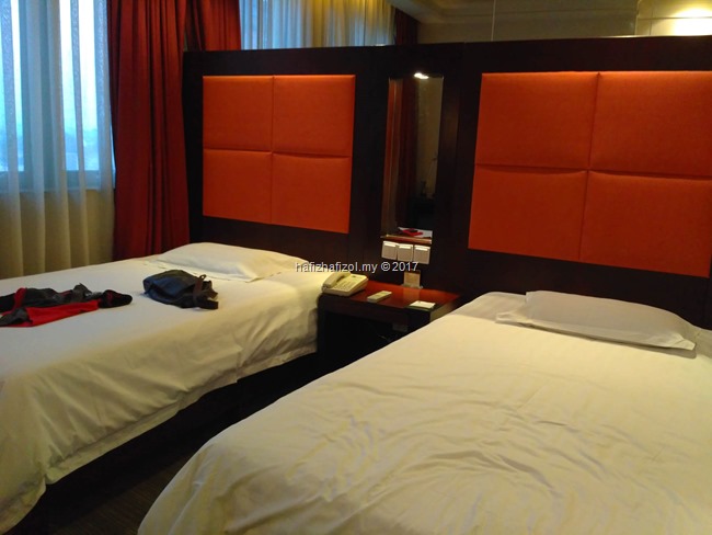 double bed room di city inn beijing