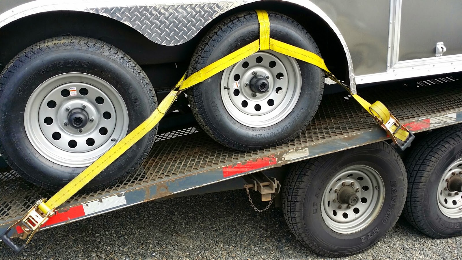 Car Hauler News New RV and trailer tire tiedown strap