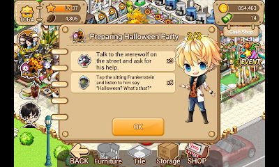 LINE I LOVE COFFEE HALLOWEEN QUEST: Preparing Halloween Party 3/3