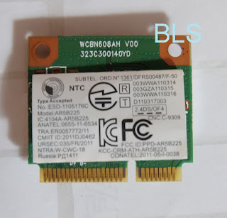 WiFi Card ANATEL 0655-11-6534