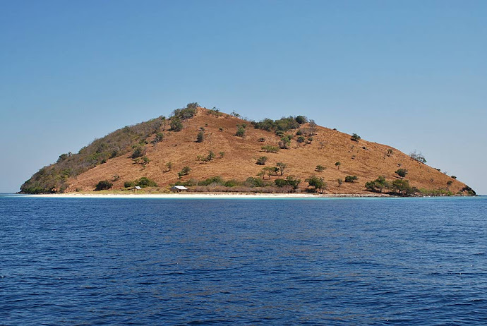 Silueta de una isla