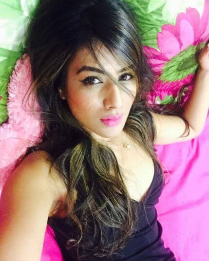 Nia Sharma hot  Photo in black