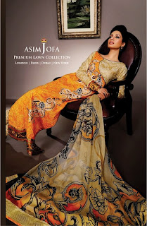 asim jofa lawn collection 2011 magazine