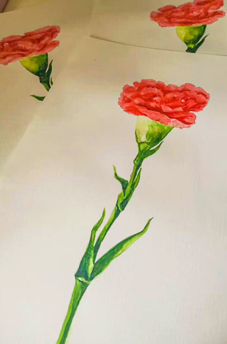 18Flowers Watercolor painting skill tips, come to see my tips-hinewme