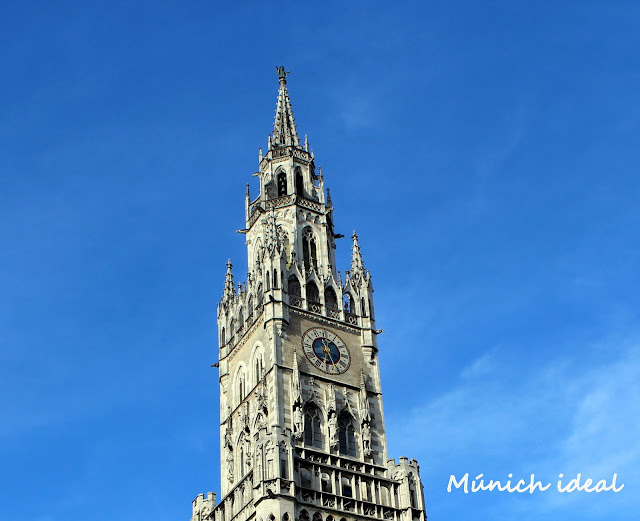 Torre del Nuevo Ayuntamiento en Múnich