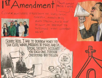 1st amendment poster