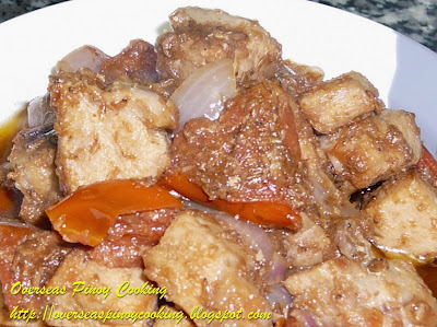 Binagoongan Baboy, Pork in Salted Shrimp Paste