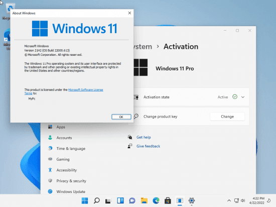 Windows 11 21H2 Build 22000.675 Aio 13in1 (Requiere No TPM ) Preactivado