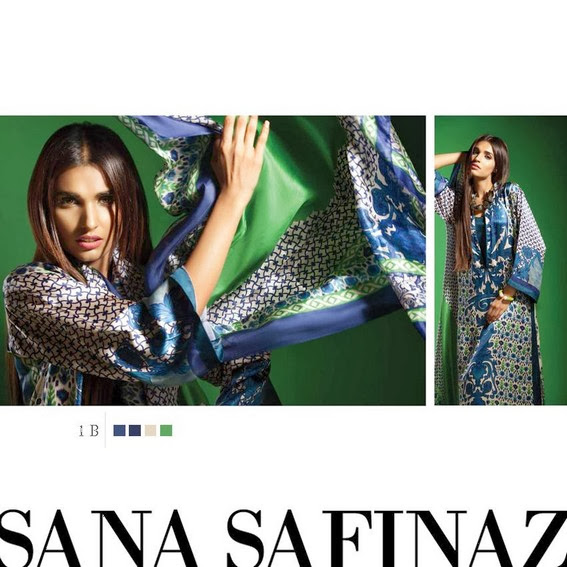 Sana Safinaz Pure Silk Collection 2013-14