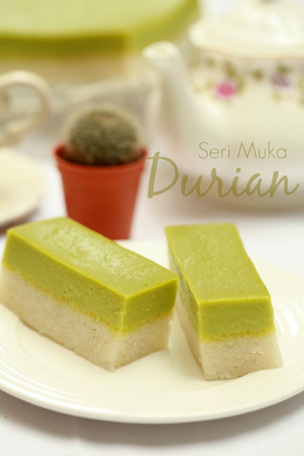 Masam manis: Seri Muka Durian yang sangat sedap