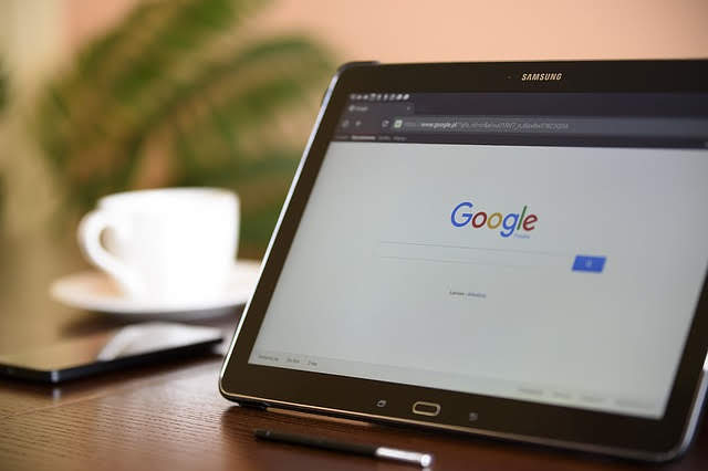 Googleの検索画面のイメージ