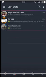 BBM Mod v1 AAH Based BBM v3.1.0.13 Apk Terbaru