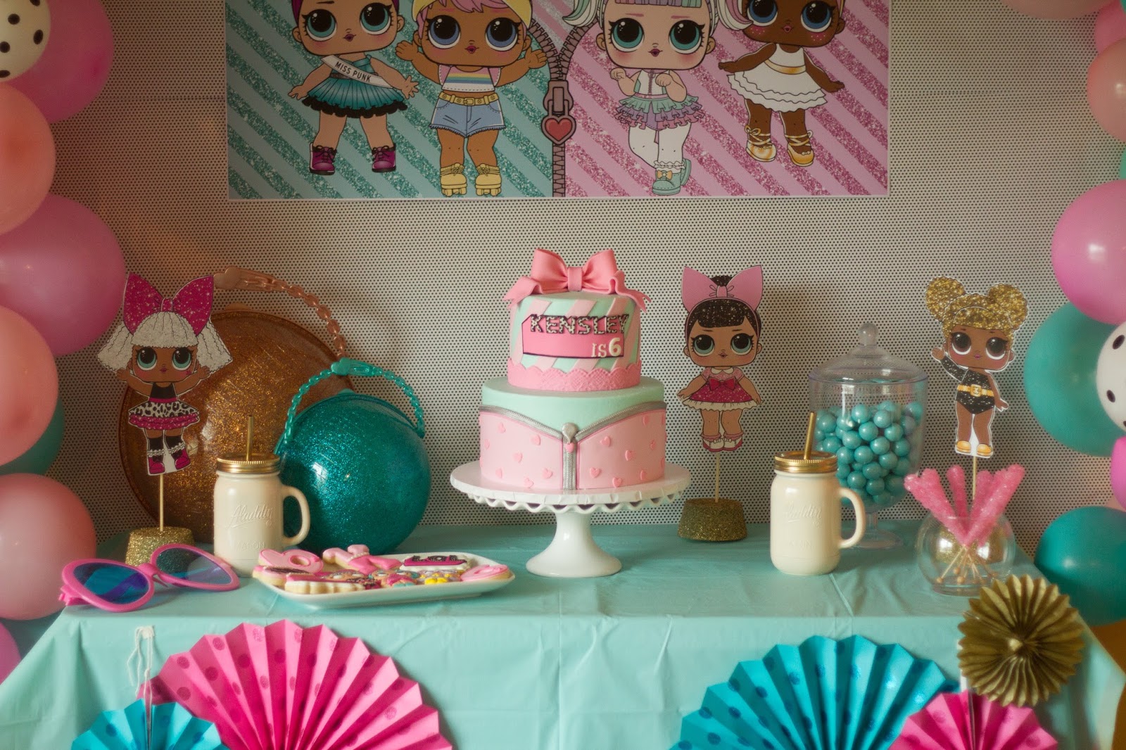 Kensley's L.O.L Surprise Doll Birthday Party | the every things.