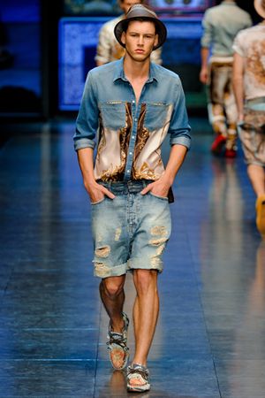 Le défilé homme printemps été 2012 x D&G