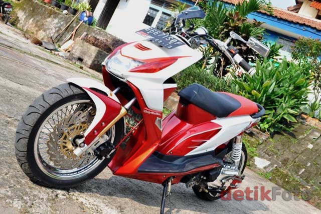  Modifikasi  Honda Beat  Keluaran Baru  motorwallpapers org