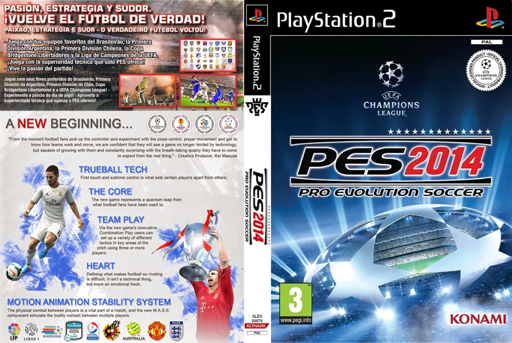 Meu PS2 Nostalgia: PES 2011 Sou Louco Por Futebol Vol.2 DVD ISO PS2