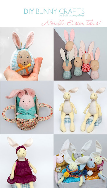 DIY Easter bunny crafts & ideas