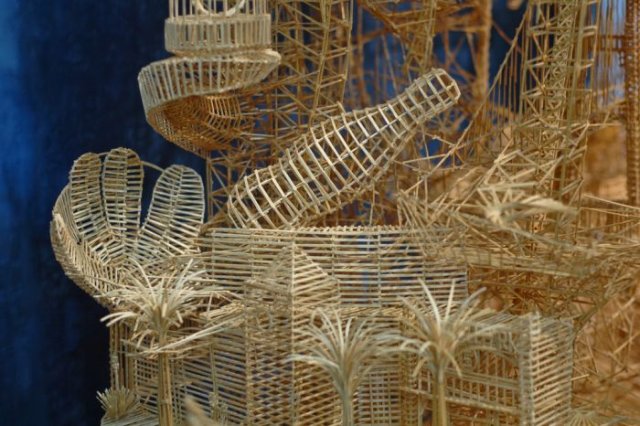 Amazing Creative Toothpicks Sculpture Seen On www.coolpicturegallery.us