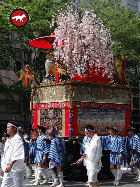 Char Kuronushi yama de Gion matsuri à Kyoto