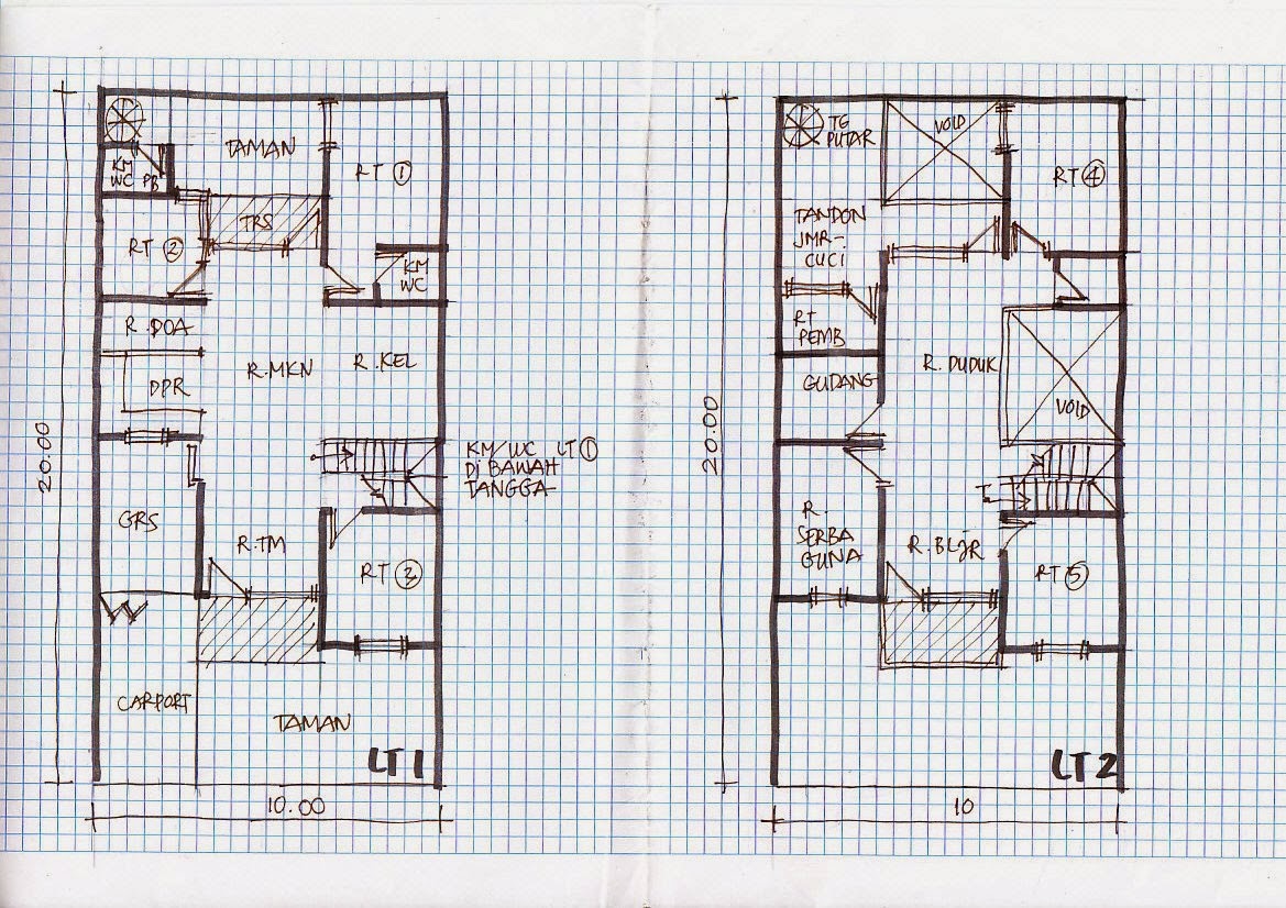 bentuk rumah ukuran 12x15<br />