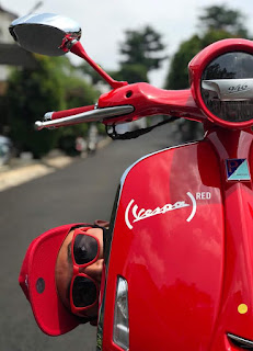 New Vespa Red