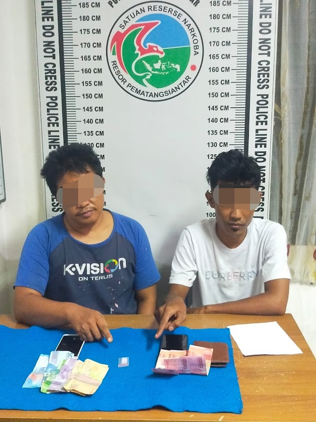 Diupah Rp50 Ribu Beli Shabu, Sat Narkoba Polres Siantar Tangkap Saiful Dirumahnya