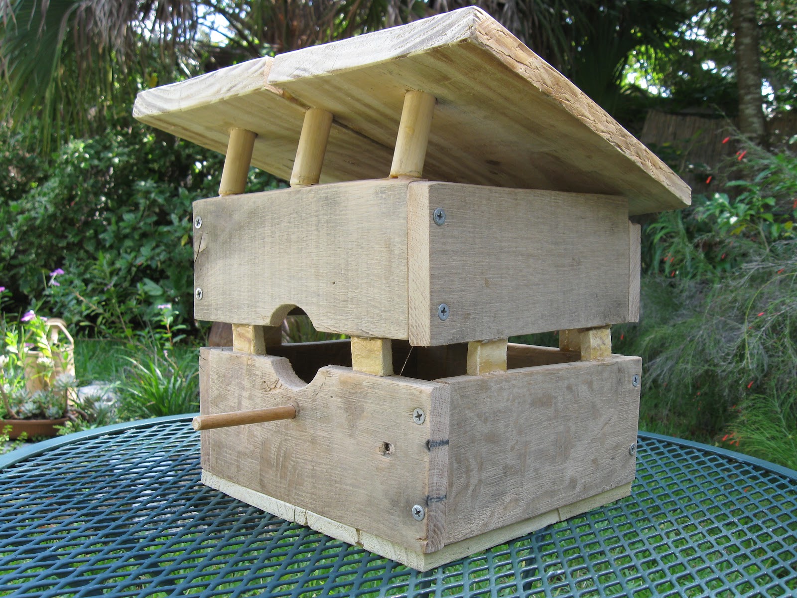 The Holland Woodshop: 100% Salvaged Wood Bird House #6