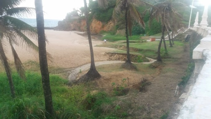 É um absurdo o que o poder público fez com a Praia da Paciência !