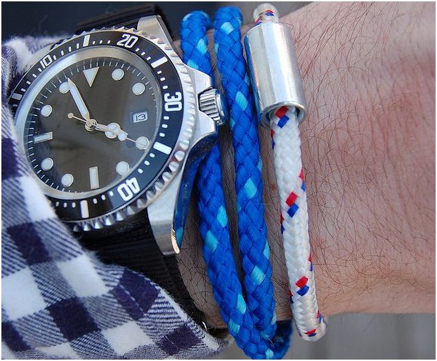 How To Make A Simple Rope Bracelet For The Guys The Beading Gem S Journal