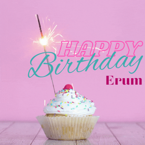 Happy Birthday Erum GIF