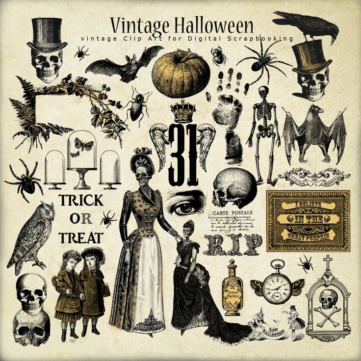 Image Result For Vintage Halloween Decorations