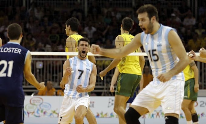 Vôlei masculino brasileiro deixa escapar ouro e encerra Pan com prata