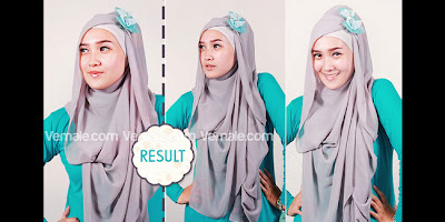 Cara Pakai Hijab Jilbab Modern Styles Beautiful Bow Cute