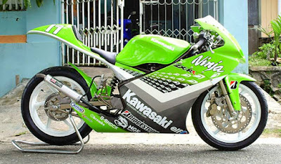 modifikasi ninja 150 rr