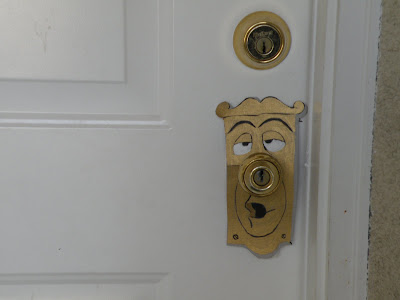 Alice Wonderland Baby Nursery on The Door Knob Guy Noe Made For Our Front Door