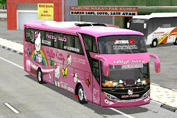 Livery Bus 2 Dua Putri SHD ES Bus Simulator ID