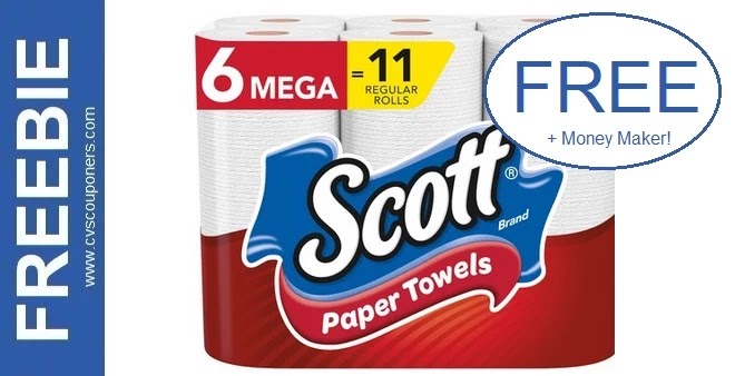 FREE Scott Paper Towels Deal at CVS