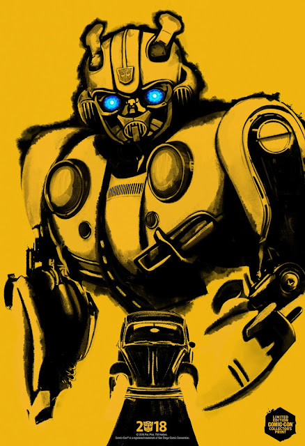 Presentación de "Bumblebee", el spinoff de Transformers, en la Comic-Con de San Diego.